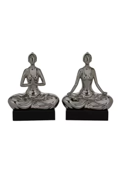 New ๐ Traditional Ceramic Sculpture - Set of 2 by Monroe Lane ๐