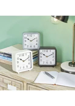 Discount 👏 Traditional Metal Clock - Set of 3 by Monroe Lane 🎉 -Monroe Lane Sales Belk 13559