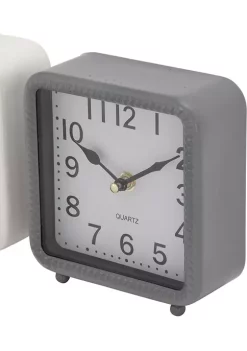 Discount 👏 Traditional Metal Clock - Set of 3 by Monroe Lane 🎉 -Monroe Lane Sales Belk 13560