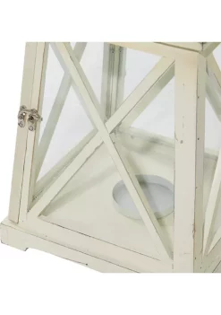 Top 10 🔔 Coastal Metal Candle Lantern - Set of 2 by Monroe Lane ✔️ -Monroe Lane Sales Belk 13582