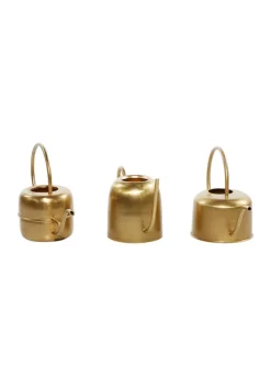 Outlet 🌟 Glam Metal Planter - Set of 3 by Monroe Lane 🌟 -Monroe Lane Sales Belk 13619