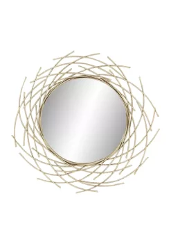 Outlet π Glam Metal Wall Mirror by Monroe Lane π§¨