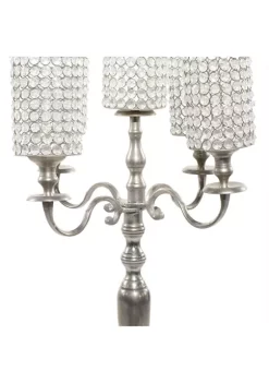 Flash Sale 👍 Aluminum Glam Hurricane Lamp by Monroe Lane 😉 -Monroe Lane Sales Belk 13677