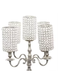 Flash Sale 👍 Aluminum Glam Hurricane Lamp by Monroe Lane 😉 -Monroe Lane Sales Belk 13678