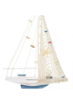 Deals ⌛ Coastal Wood Sculpture - Set of 2 by Monroe Lane 🔥 -Monroe Lane Sales Belk 13704