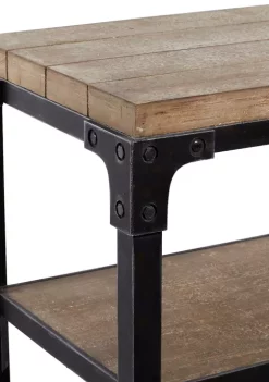 Brand new 😀 Industrial Wood Console Table by Monroe Lane 🥰 -Monroe Lane Sales Belk 13720