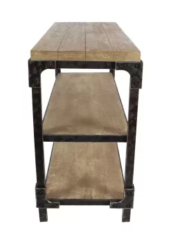 Brand new 😀 Industrial Wood Console Table by Monroe Lane 🥰 -Monroe Lane Sales Belk 13721