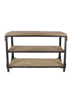 Brand new 😀 Industrial Wood Console Table by Monroe Lane 🥰 -Monroe Lane Sales Belk 13723