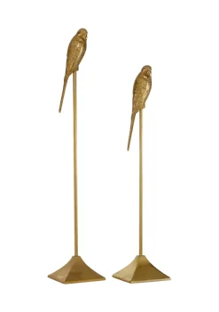 Best deal 🔔 Glam Aluminum Sculpture - Set of 2 by Monroe Lane ⭐ -Monroe Lane Sales Belk 13730