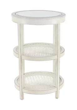 Promo 😍 Farmhouse Wood Accent Table by Monroe Lane 🔔 -Monroe Lane Sales Belk 13792