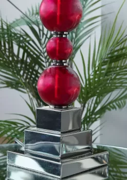 Coupon ⌛ Glam Glass Table Lamp - Set of 2 by Monroe Lane 🛒 -Monroe Lane Sales Belk 13807