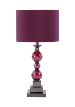Coupon ⌛ Glam Glass Table Lamp - Set of 2 by Monroe Lane 🛒 -Monroe Lane Sales Belk 13808