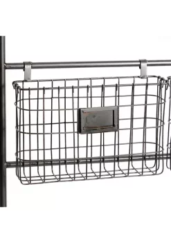 Best deal ✔️ Industrial Metal Magazine Rack Holder by Monroe Lane 🎁 -Monroe Lane Sales Belk 13817