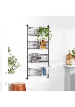 Best deal ✔️ Industrial Metal Magazine Rack Holder by Monroe Lane 🎁 -Monroe Lane Sales Belk 13820