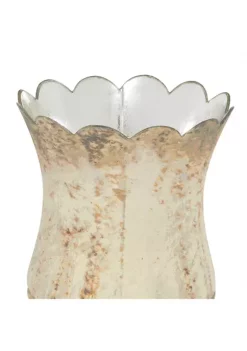 Wholesale 🤩 Rustic Glass Hurricane Lamp - Set of 2 by Monroe Lane 😍 -Monroe Lane Sales Belk 13823