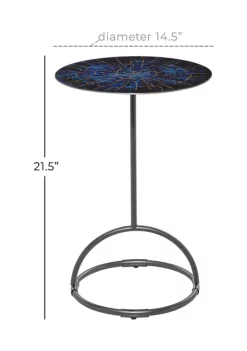 New ✔️ Contemporary Metal Accent Table by Monroe Lane 👍 -Monroe Lane Sales Belk 13829