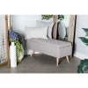 Hot Sale 👍 Modern Polyester Storage Bench by Monroe Lane ⌛
