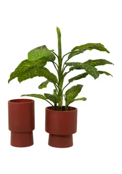 Cheapest ✨ Modern Magnesium Oxide Planter - Set of 2 by Monroe Lane 🛒 -Monroe Lane Sales Belk 1385