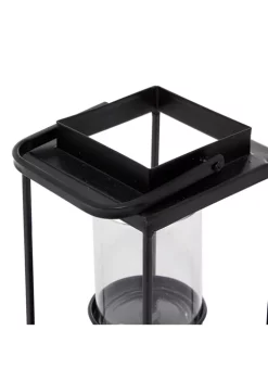 Best Pirce 🔔 Iron Contemporary Lantern Set of 2 by Monroe Lane 👏 -Monroe Lane Sales Belk 13875