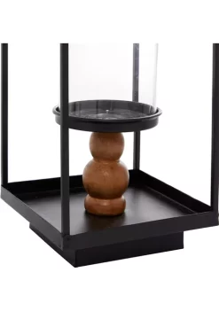 Best Pirce 🔔 Iron Contemporary Lantern Set of 2 by Monroe Lane 👏 -Monroe Lane Sales Belk 13876