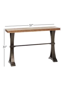 Best Sale 🤩 Industrial Metal Console Table by Monroe Lane 🎁 -Monroe Lane Sales Belk 13884
