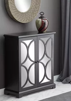 New 🎉 Glam Wood Cabinet by Monroe Lane ❤️