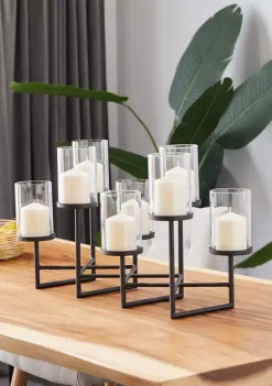 Coupon 🔔 Modern Metal Candelabra by Monroe Lane 🔔
