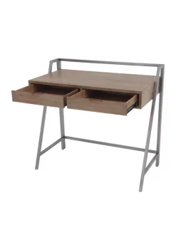 Best Sale 🥰 Modern Wood Desk by Monroe Lane 👏 -Monroe Lane Sales Belk 13941