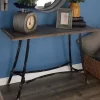 Cheap ⭐ Farmhouse Metal Console Table by Monroe Lane ⭐