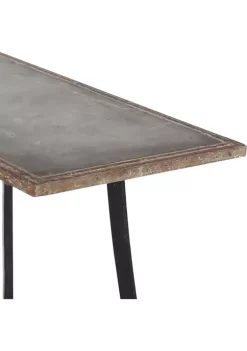 Cheap ⭐ Farmhouse Metal Console Table by Monroe Lane ⭐ -Monroe Lane Sales Belk 13984
