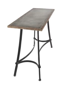 Cheap ⭐ Farmhouse Metal Console Table by Monroe Lane ⭐ -Monroe Lane Sales Belk 13986
