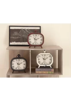 Cheap ⭐ Vintage Metal Clock - Set of 3 by Monroe Lane 😉 -Monroe Lane Sales Belk 14005