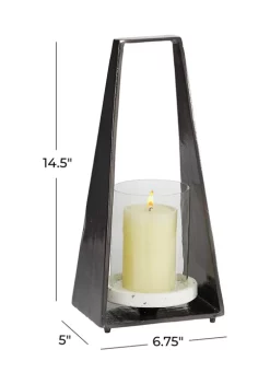 Best reviews of ✔️ Contemporary Aluminum Lantern by Monroe Lane 👍 -Monroe Lane Sales Belk 14019