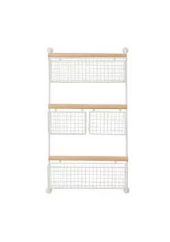 Cheap 🛒 Farmhouse Metal Wall Shelf by Monroe Lane 🌟 -Monroe Lane Sales Belk 1402