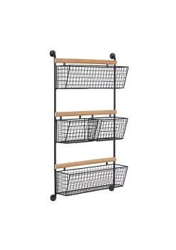 Cheap 🛒 Farmhouse Metal Wall Shelf by Monroe Lane 🌟 -Monroe Lane Sales Belk 1403