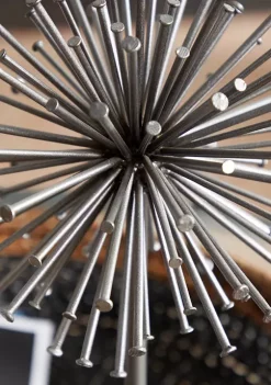 Promo 🥰 Metal Industrial Concrete Sculpture by Monroe Lane 🛒 -Monroe Lane Sales Belk 14049