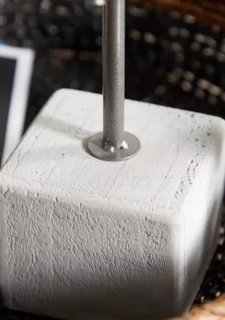 Promo 🥰 Metal Industrial Concrete Sculpture by Monroe Lane 🛒 -Monroe Lane Sales Belk 14050