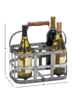 Best reviews of 🔥 Farmhouse Metal Wine Holder by Monroe Lane 🎁 -Monroe Lane Sales Belk 14088