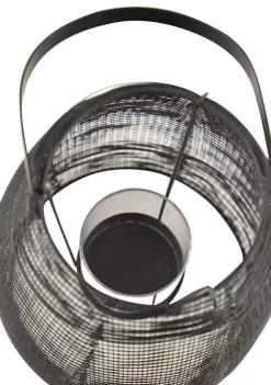 Promo 🥰 Metal Modern Lantern by Monroe Lane 🔔 -Monroe Lane Sales Belk 14093