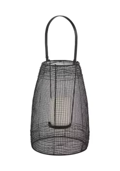 Promo 🥰 Metal Modern Lantern by Monroe Lane 🔔 -Monroe Lane Sales Belk 14096