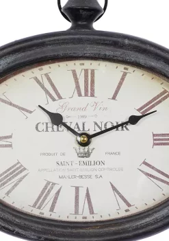 Best reviews of 🧨 Vintage Metal Wall Clock - Set of 2 by Monroe Lane 🛒 -Monroe Lane Sales Belk 14099