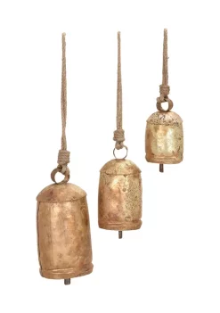 Best reviews of 😀 Rustic Metal Decorative Cow Bell - Set of 3 by Monroe Lane 😉