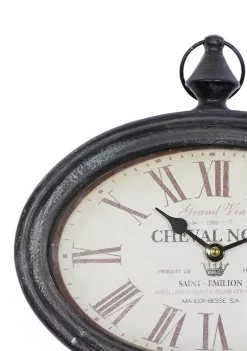 Best reviews of 🧨 Vintage Metal Wall Clock - Set of 2 by Monroe Lane 🛒 -Monroe Lane Sales Belk 14100