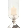 Cheapest 🎁 Traditional Aluminum Hurricane Lamp by Monroe Lane 🔔