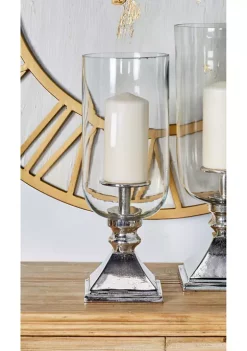 Cheapest 🎁 Traditional Aluminum Hurricane Lamp by Monroe Lane 🔔 -Monroe Lane Sales Belk 14124