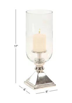 Cheapest 🎁 Traditional Aluminum Hurricane Lamp by Monroe Lane 🔔 -Monroe Lane Sales Belk 14128