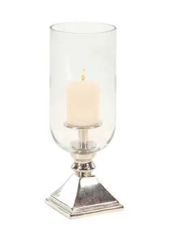 Cheapest 🎁 Traditional Aluminum Hurricane Lamp by Monroe Lane 🔔 -Monroe Lane Sales Belk 14129