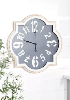 Top 10 🌟 Farmhouse Metal Wall Clock by Monroe Lane ✨ -Monroe Lane Sales Belk 14147