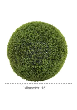 Buy ⌛ Contemporary Faux Foliage Artificial Foliage Ball by Monroe Lane 🔔 -Monroe Lane Sales Belk 14151