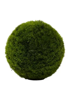 Buy ⌛ Contemporary Faux Foliage Artificial Foliage Ball by Monroe Lane 🔔 -Monroe Lane Sales Belk 14152